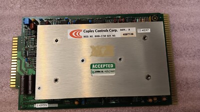 Copley Controls Corp. Mod. No. 800-150, REV. A Servo Amp Board