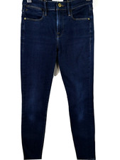 Frame Women's Jeans Size 26 Denim Le High Skinny Grove Street Dark Wash Stretch