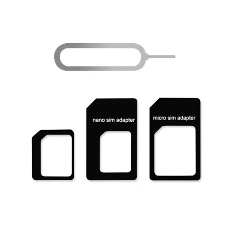Adaptador 3 en 1, Convertidor Sim Estándar, Nano Sim, Micro Sim, universal - Imagen 2 de 4
