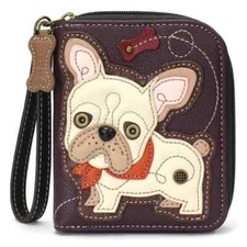 Chala - French Bulldog - Zip-Around Wallet - 839FB9