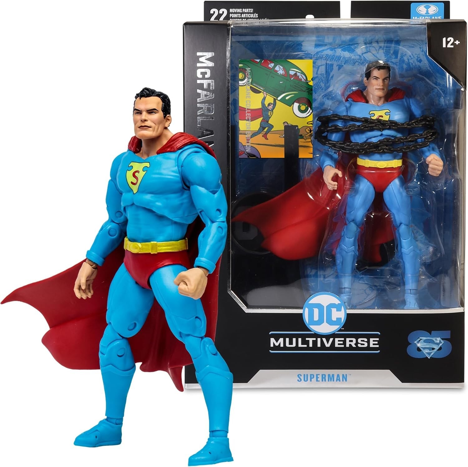 McFarlane DC Multiverse Superman Action Comics #1  7"  New