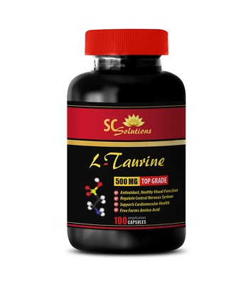 antioxidant vitamins - L-TAURINE 500MG 1B - taurine complex 
