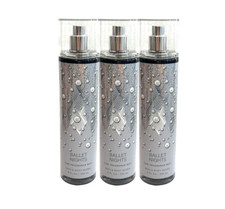 3 BATH  BODY WORKS BALLET NIGHTS FINE FRAGRANCE MIST BODY SPRAY 8 FL OZ NEW