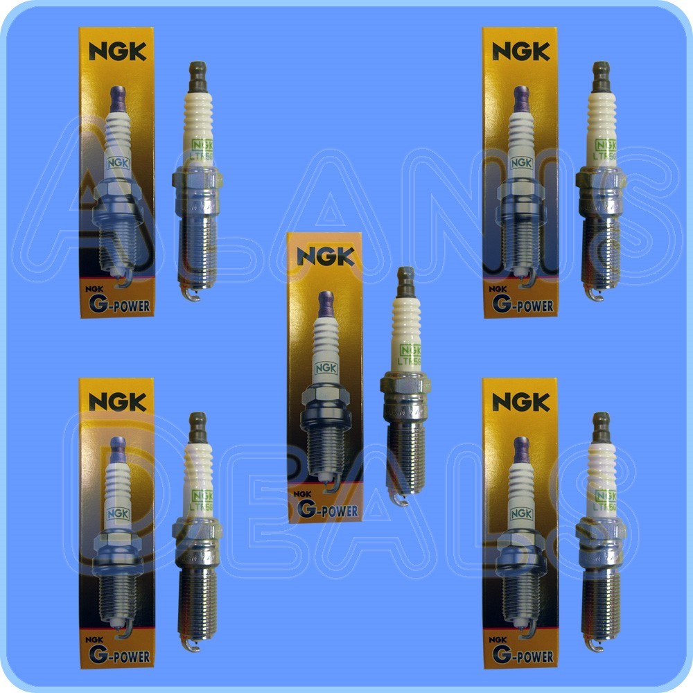 Genuine NGK LTR5GP G-Power Platinum Alloy Spark Plug 5019 Set 5 Made in Japan