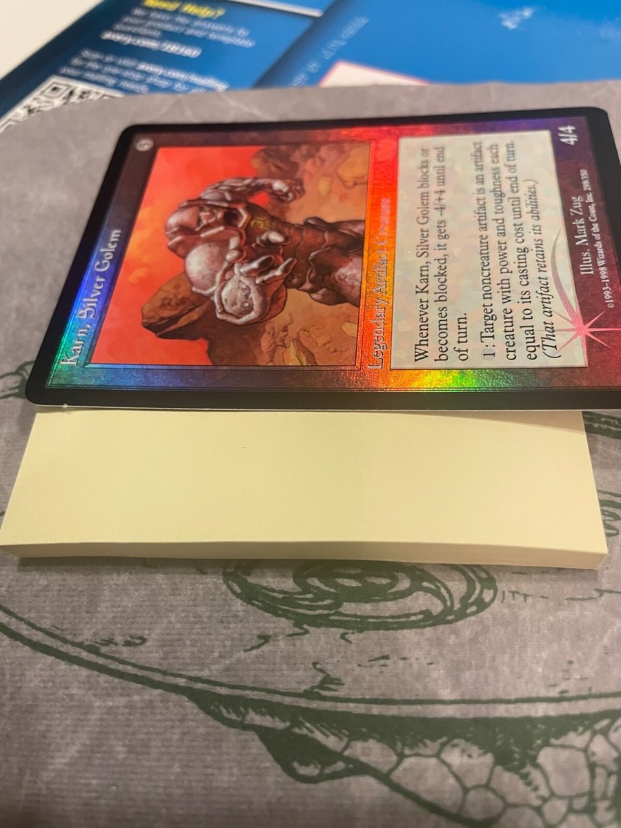 MTG Magic the Gathering - Karn, Silver Golem - Arena Promo - Foil