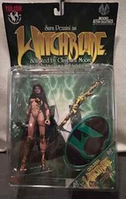 Golden Witchblade Sara Pezzini Top Cow by  Clayburn Moore 6 inch 1998 