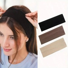 1PC Soft Anti-Slip Sports Elastic Headband Sweat-Wicking Breathable For Women Me