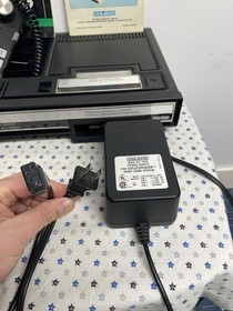 Colecovision Console Bundle Lot With 6 Games Good Shape TESTED WORKING