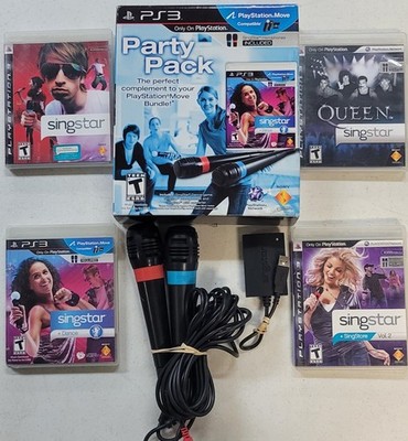 SingStar Dance Party Pack PlayStation 3 PS3 4 Games Vol 1 2 Queen + Dance