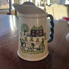 Vintage Farmhouse Cream Pitcher