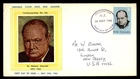 Mayfairstamps New Zealand FDC 1965 Sir Winston Churchill First Day Cover aaz_515