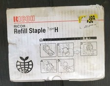 Genuine Ricoh 410509 Type H 5 Staple Cartridge/Rolls FREE SHIPPING