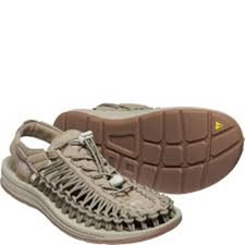 Keen Uneek Outdoor Trail Hiking Sandals Taupe Bungee Cord Mens Size 12 Shoes