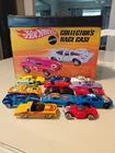 Vintage Hot Wheels Redline 48 Car Collector's Race Case Black USA Storage 1970