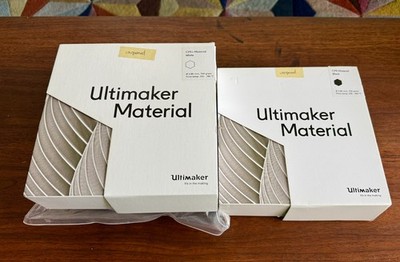 Ultimaker CPE CPE+ 2.85mm RFID Filament Lot 2658g 2 Sealed + Bonus S5 UM3