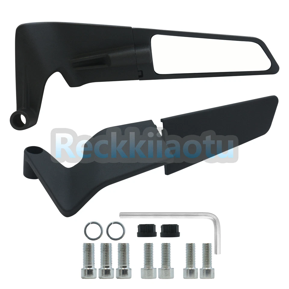 Espejos retrovisores de motocicleta 8/10 mm para Yamaha Royal Star/Road Star/Stratoliner Foto 2 de 4