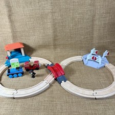 Thomas & Friends Wooden Railway Racing Figure 8 Track Set Complete + Extra Track