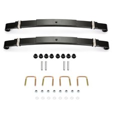 3 Leaf Heavy Duty Rear Spring Kit Set 2 for EZGO TXT 96-13 Golf Cart w/Bushings