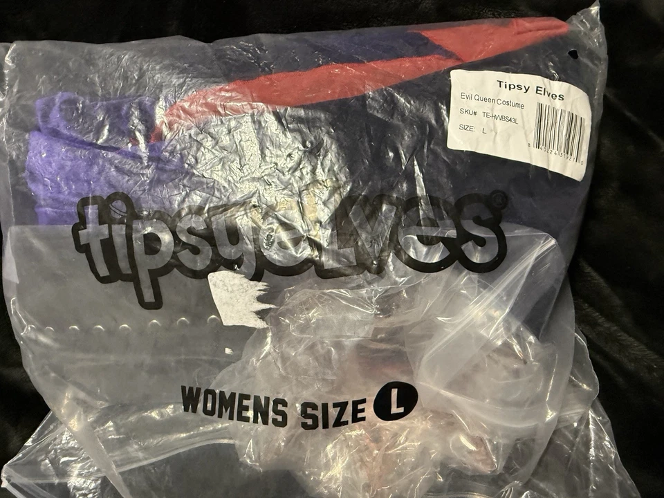 Nuevo con etiquetas Disfraz de Reina Malvada Elfos Tipsy para Mujer, Talla Grande Foto 2 de 4