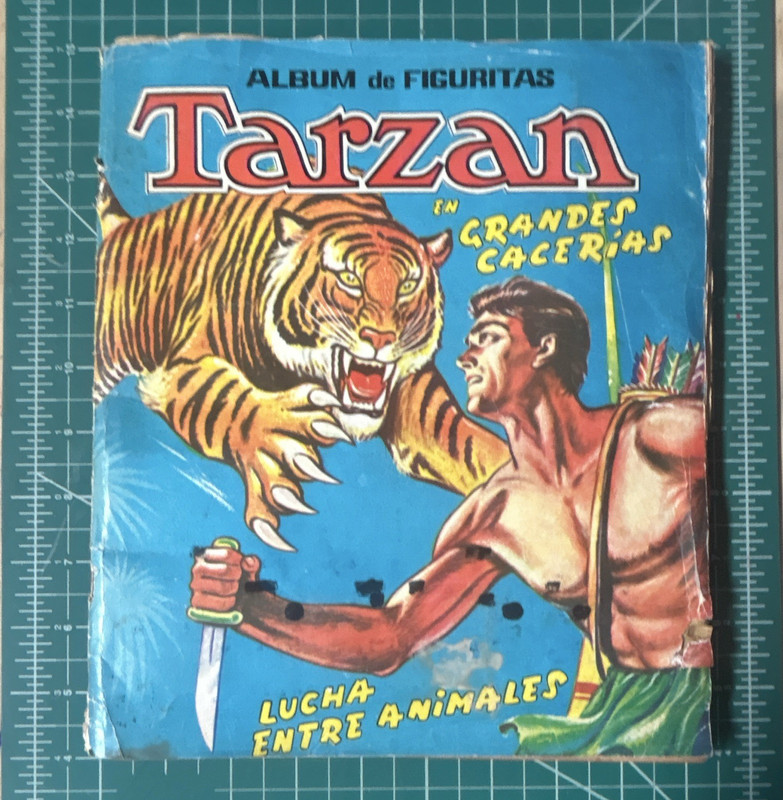 Spanish from Argentina ca. late 70s personal Sticker Album, 34 pages 