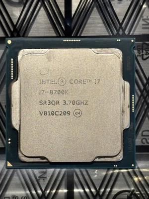 Intel Core i7-8700K 3.70GHz 6-Core LGA 1151 Processor CPU SR3QR Core i7