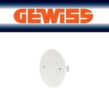 COPERCHIO GEWISS 85mm SCATOLA TONDA INCASSO BIANCO