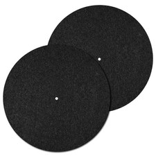2 Pcs Record Player Mat, Turntable Platter Mat, 12 Inch 3mm Turntable Slipmat...