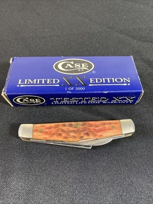 Case XX Limited Edition Congress Knife Rasberry 1 0f 3000 (Flawed-Broken Blade)