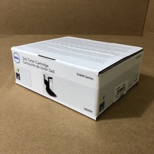 Genuine Dell H6VRY FKRWV Yellow High-Yield Toner - NEW SEALED