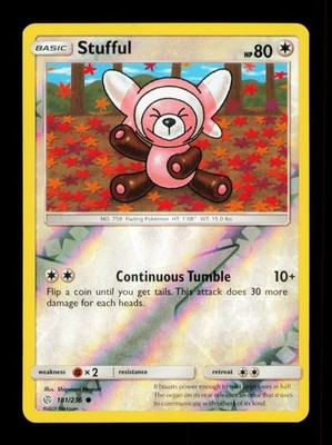 Stufful Reverse Holo Common SM - Cosmic Eclipse 181/236 LP