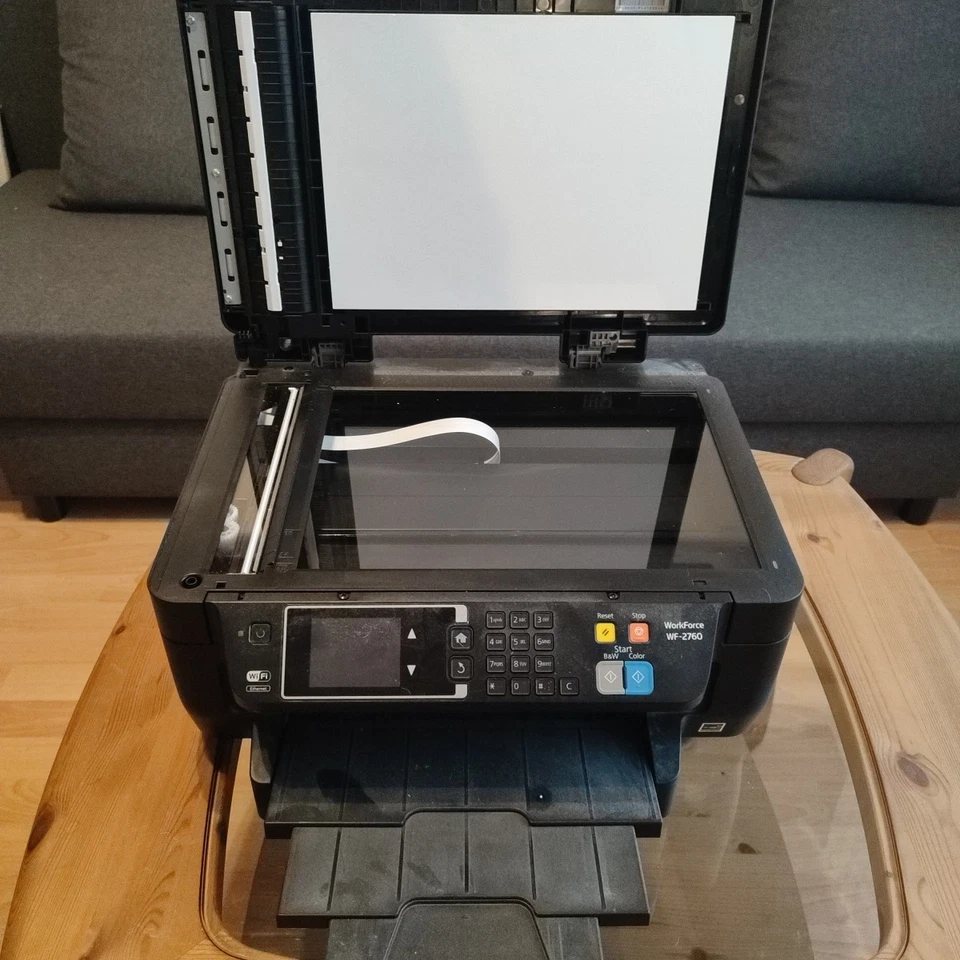 Epson WorkForce WF-2760DWF 4-in-1 Tintenstrahldrucker, Kopier- und Scanfunktion - Bild 3 von 4
