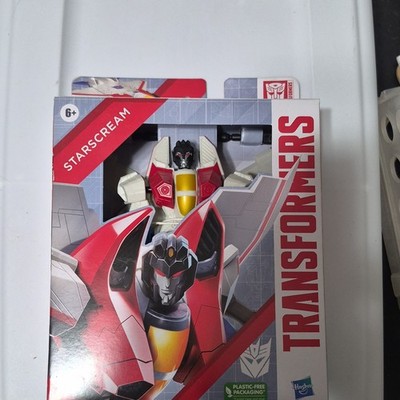 Hasbro Transformers Starscream Action Figure Decepticon Jet Plastic Transforming