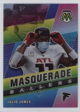 2021 Panini Mosaic Masquerade Ballers Julio Jones #MB-1 5n4