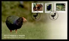 DR WHO 2011 NEW ZEALAND FDC HEALTH STAMP BIRD SEMI POST R79950