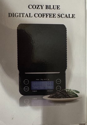 Digital Coffee Scale with Timer for Pour Over and Drip Coffee