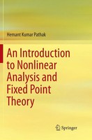 An Introduction To Nonlinear Analysis And Fixed Point Theory Hemant Kumar Pathak