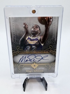 Sports Card Singles 2006-07 Upper Deck Magic Johnson Autographed