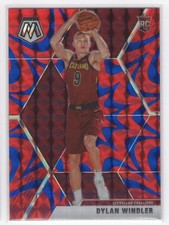 #208 2019-20 Mosaic REACTIVE BLUE / Dylan Windler RC Cleveland Cavaliers