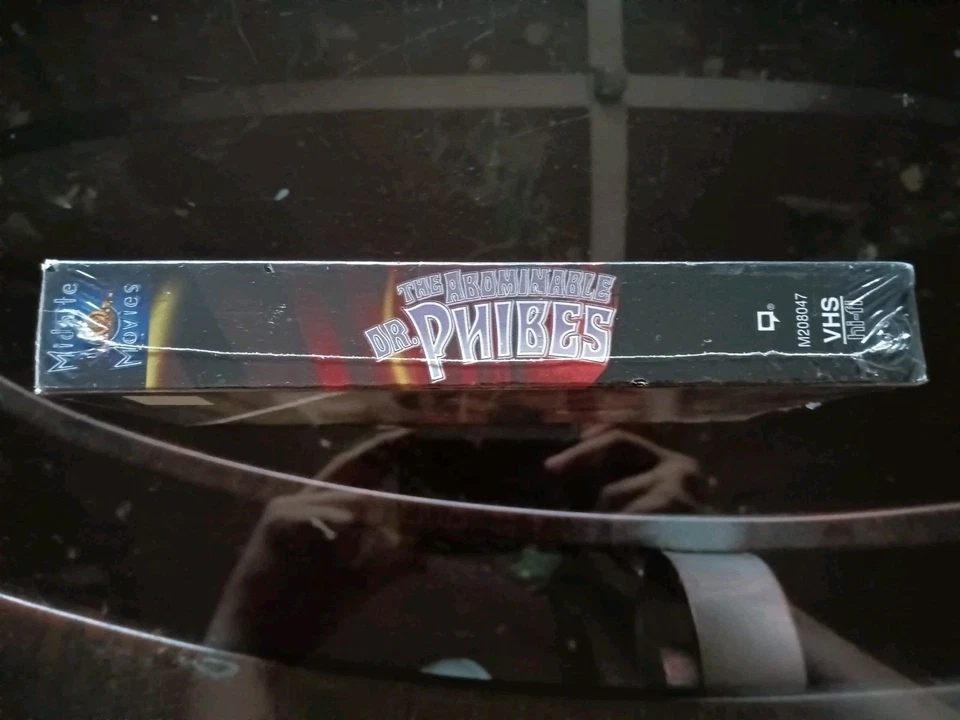 The Abominable Dr. Phibes (VHS, 1971) NEW With Watermarks - Vincent Price  - Image 4 of 4