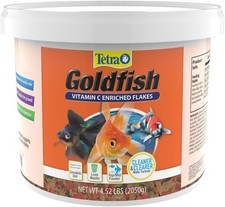Tetra Goldfish Flakes, Nutritionally Balanced Diet For Aquarium Fish, Vitamin C