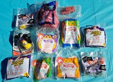 HOT WHEELS McDonald's Toys LOT of 10 Mint sealed Matchbox, Attack Pack, Nascar