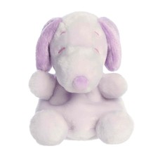 Aurora 5" Peanuts Palm Pals Spring Snoopy Purple Stuffed Animal Toy 40533