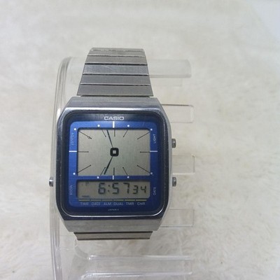 CASIO カシオ 腕時計 デジタル QZ ヴィンテージ AE-70　希少 レア CASIO AE-70 Quartz Vintage Digital Watch Blue Dial Rare | eBay