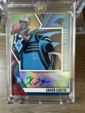 2024 Phoenix FOTL EXCLUSIVE Xavier Legette Rookie Silhouettes 6/6 RPA Panthers