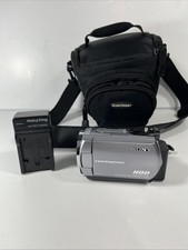Sony Handycam DCR-SR82 Camcorder 60GB HDD 25x Zoom NightShot Plus Tested Silver