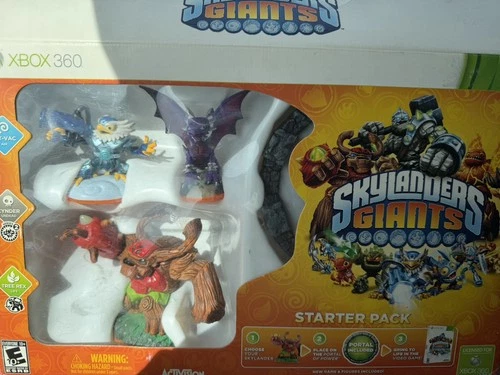 Skylanders: Giants Starter Pack (Microsoft Xbox 360) Open Box -