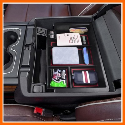 Center Console Organizer Tray Compatible with Chevy Silverado/GMC Sierra Acce...