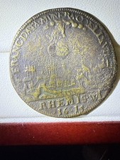 1615 Nuremberg Jeton Louis XIII Brass Rechenpfennig 17th Century