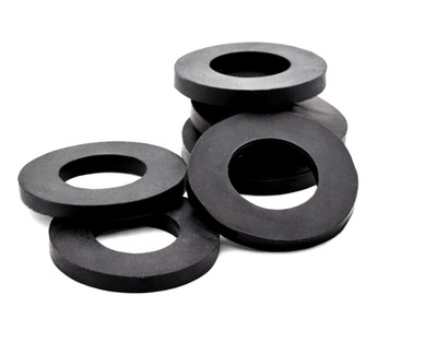 5/8'' ID x 1-1/4'' OD x 1/8'' EPDM Rubber Flat Spacer Washers Electrical Panel