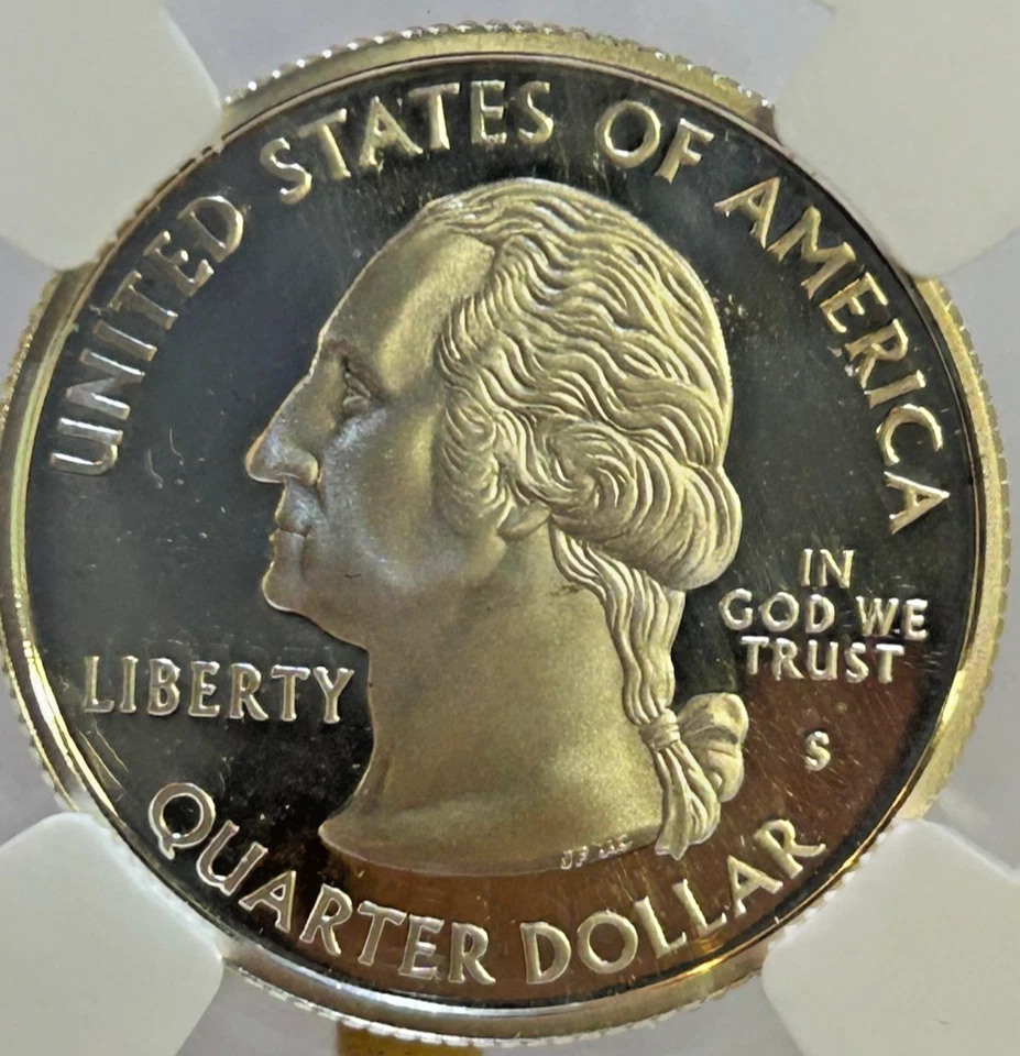 2008-S Silver Arizona, Washington Quarter PF70 UC by NGC, Beautiful White Coin - Image 3 of 4